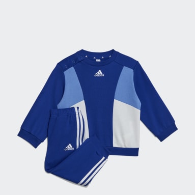 Survêtement colorblock en molleton Bleu Bambins & Bebes 0-4 Years Sportswear