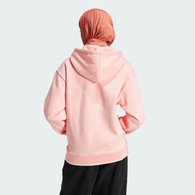 Adidas pink hoodie mens new arrivals