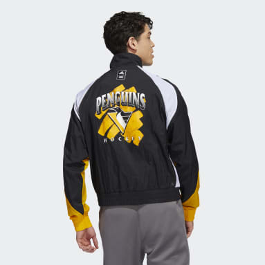 Men's Hockey Black Penguins Reverse Retro Jacket
