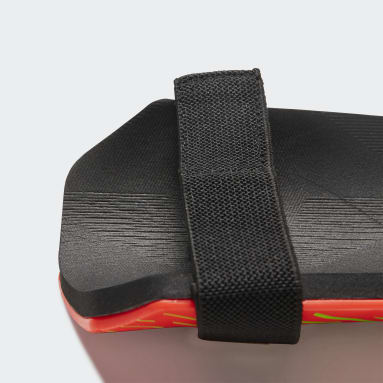 Caneleiras Treino Predator Edge Laranja Futebol
