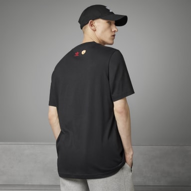 T-shirt graphique Manchester United OG noir Hommes Originals