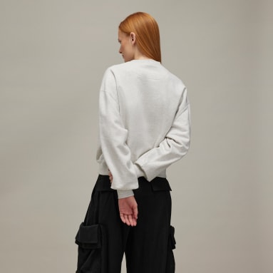 Y-3 Brushed Terry Boxy Crew Sweatshirt