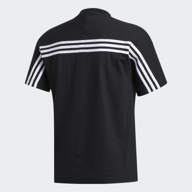 Polera 3 Tiras Negro Hombre Originals