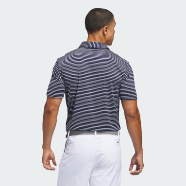 PERFORMANCE TWO-COLOR STRIPE POLO SHIRT