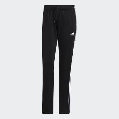 Women Sportswear Black Essentials Warm-Up 3-Stripes Track Pants