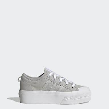 Scarpe Nizza Platform Grigio Bambini Originals