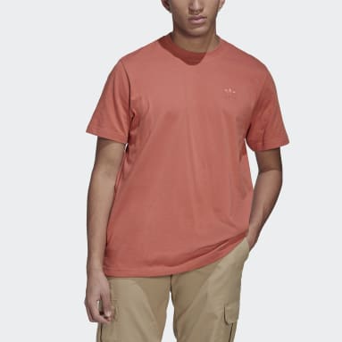 adidas Originals T-shirt Aus Baumwolljersey essential in Braun für Herren Herren Bekleidung T-Shirts Kurzarm T-Shirts 