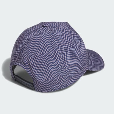 Men Golf Purple Tour Printed Snapback Hat