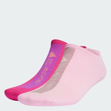 Ženy adidas by Stella McCartney ružová Ponožky adidas by Stella McCartney Low
