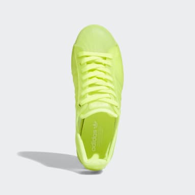 Women Originals Yellow Superstar Jelly Shoes