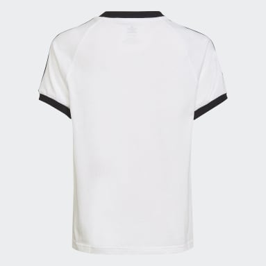 T-shirt Adicolor 3-Stripes blanc Adolescents 8-16 Years Originals