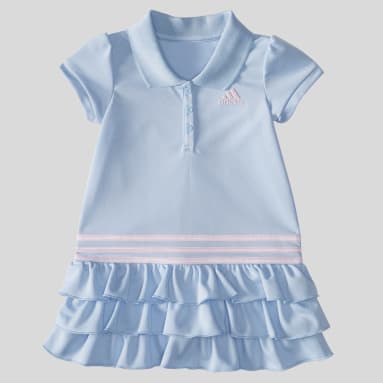 Infant & Toddler Training Blue Polo Dress