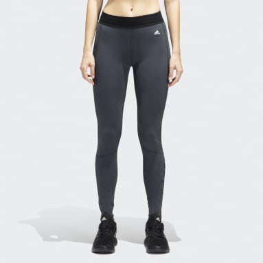 Women Gym & Training Grey ESS CO TIGHT