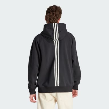 Camisola com Capuz para o Inverno Preto Homem Originals