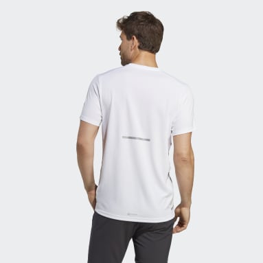T-shirt X-City Cooler Blanc Hommes Running