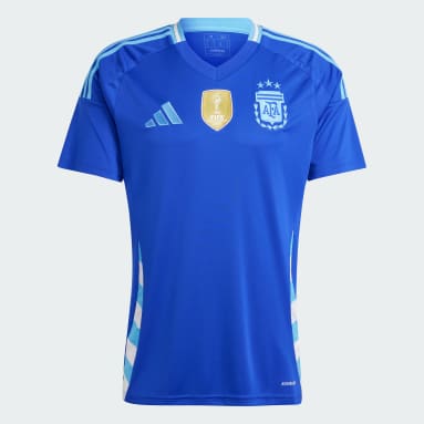 Camiseta Alternativa Argentina 24 Azul Hombre Fútbol