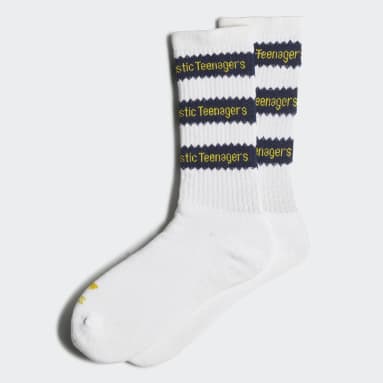 Men Originals White Human Made Socks