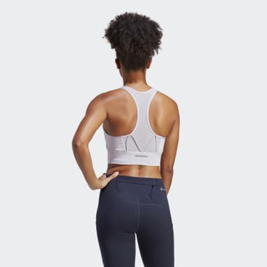 Nữ Chạy Áo Bra Chạy Bộ Có Túi Medium Support