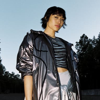 Women Training Black adidas by Stella McCartney Print Crop Top