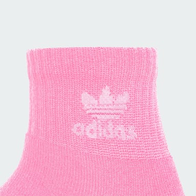 Children Originals Pink Trefoil Quarter Socks 6 Pairs