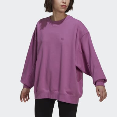 Women Lifestyle Purple 컨템포 스웨트셔츠