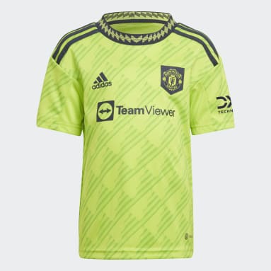 Děti Fotbal zelená Třetí souprava Manchester United 22/23 Mini