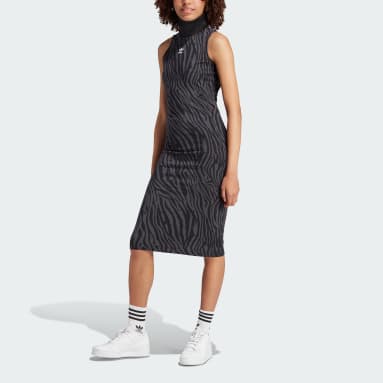 Dames Originals Allover Zebra Animal Print Jurk