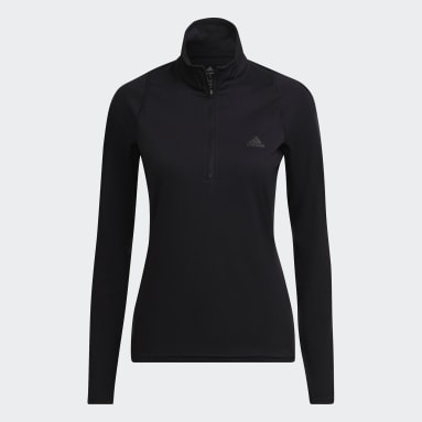 Sudadera Run Fast Half-Zip Negro Mujer Running