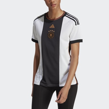 Camiseta Uniforme de Local Alemania 22 Blanco Mujer Fútbol