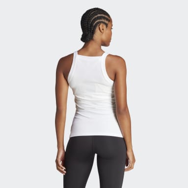 AEROREADY Train Essentials Minimal Branding Tanktopp Hvit