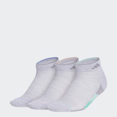 Women's Training Grey Superlite Stripe Low-Cut Socks 3 Pairs