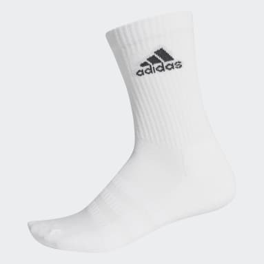 Training White CUSHIONED CREW SOCKS - 1 PAIR