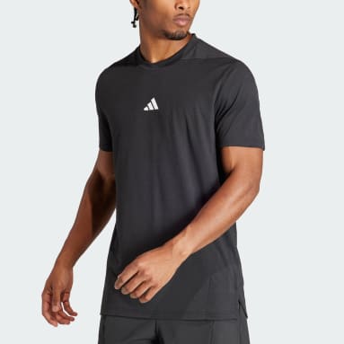 Men Gym & Training Black Designed for Training Workout T-Shirt