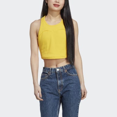 Débardeur côtelé Lounge or Femmes Sportswear