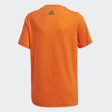 T-shirt Graphic Orange Garçons Sportswear
