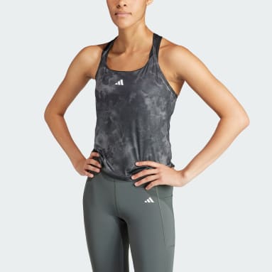 Débardeur Train Essentials AOP Flower Tie-Dye Gris Femmes Fitness Et Training