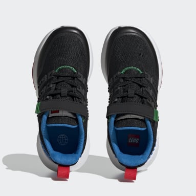 Kinderen Sportswear zwart adidas x LEGO® Racer TR21 Schoenen met Elastische Veters en Klittenband