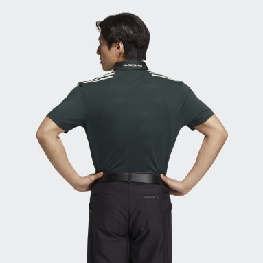 Men Golf Green AEROREADY 3-Stripes Polo Shirt