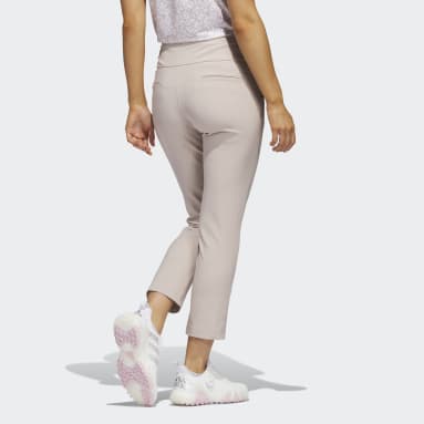 Women's Golf Brown Pull-On Ankle Pants