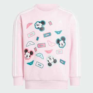 키즈 sportswear Pink 아디다스 x 디즈니 미키마우스 조거 & 팬츠 세트