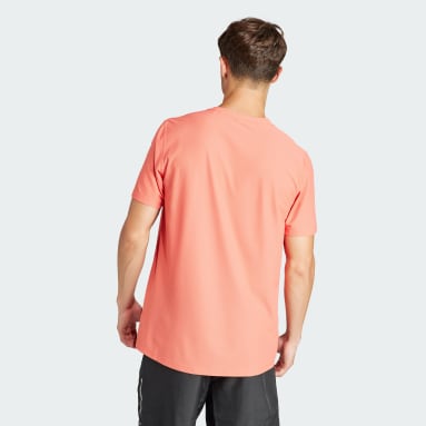 Men Running Red Own the Run Tee