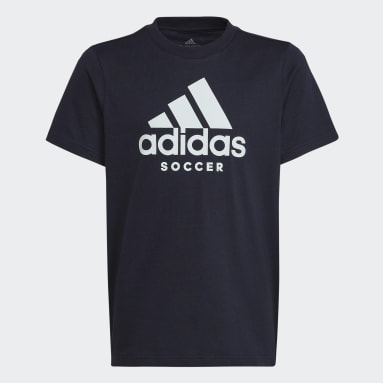 T-shirt Soccer Logo Bleu Enfants 4-8 Years Soccer
