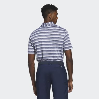 Heren Golf Two-Color Striped Poloshirt
