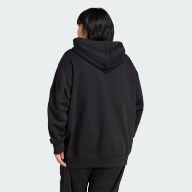 Essentials Oversized Fleece Hoodie (Plus Size)