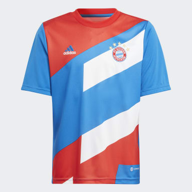 Maillot d’échauffement FC Bayern Rouge Garçons Football