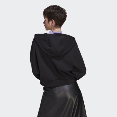 Casaco com Capuz Adicolor Classics Preto Mulher Originals