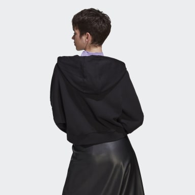 Veste à capuche ample entièrement zippéeAdicolor Classics Noir Femmes Originals