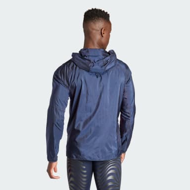 Casaco de Running Adizero Azul Homem Running