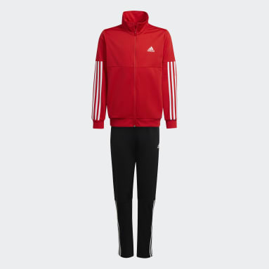Αγόρια Sportswear Κόκκινο 3-Stripes Team Track Suit