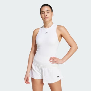 เสื้อกล้ามเทนนิสรูปตัว Y ไร้ตะเข็บ Pro AEROREADY